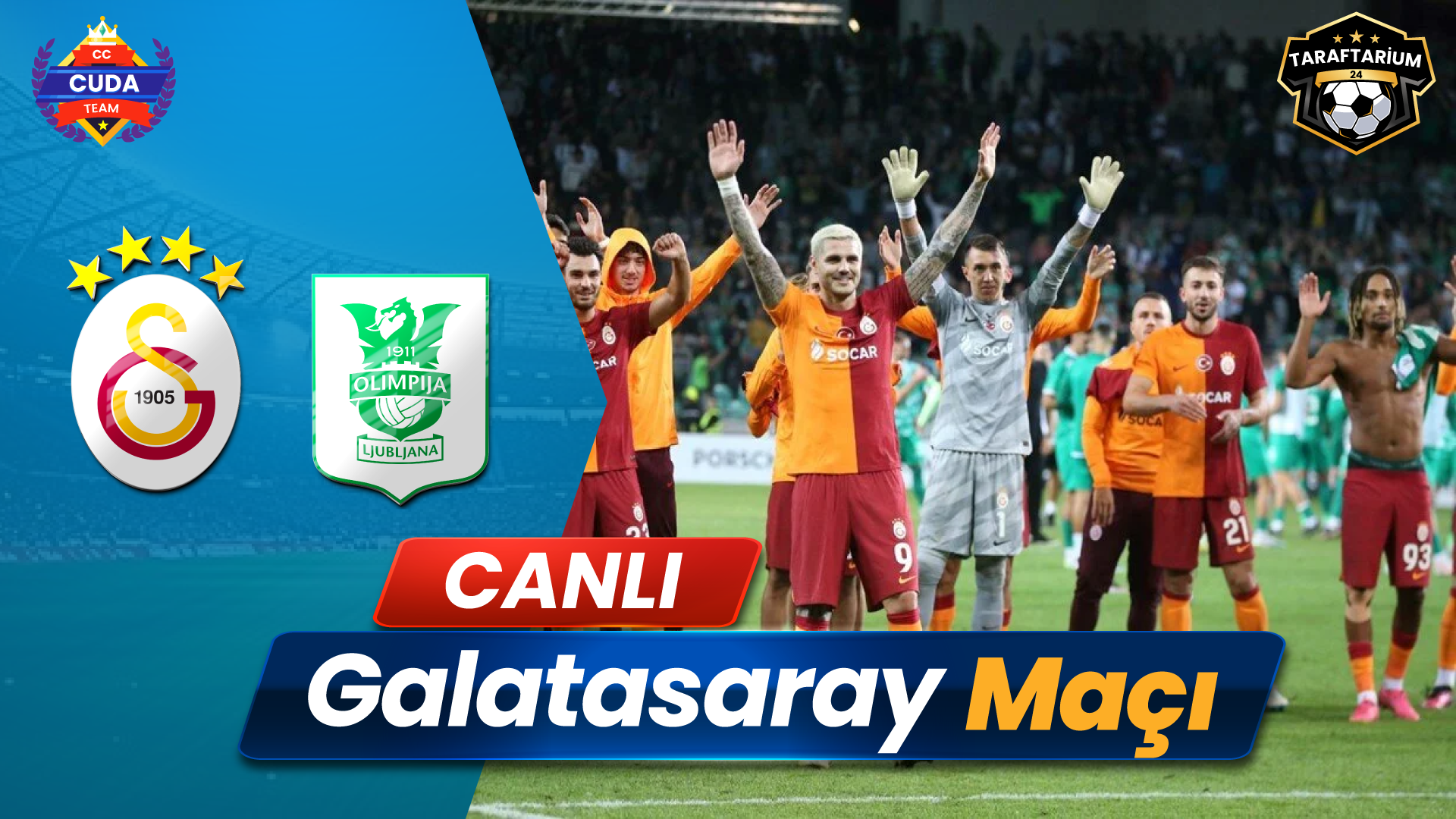 Galatasaray NK Olimpija maçı canlı izle, S Sports