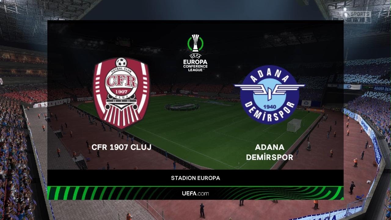 Adana Demirspor CLUJ maçı izle, şifresiz Adana maçı bedava izle